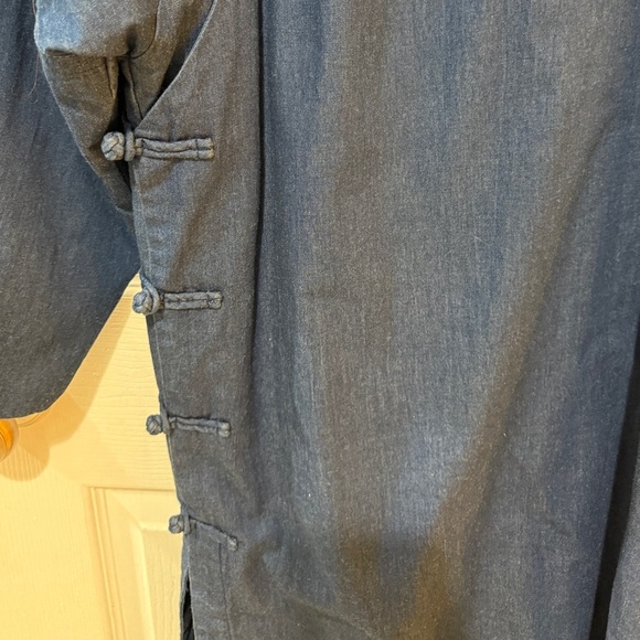 Goods Of Desire GOD Designer Chinese Dress Made in Hong Kong Toggle Asain LNWOT - Picture 5 of 7